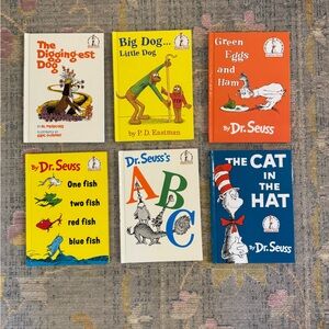 Dr. Seuss Children's Book Set of Six Classic Children’s Books